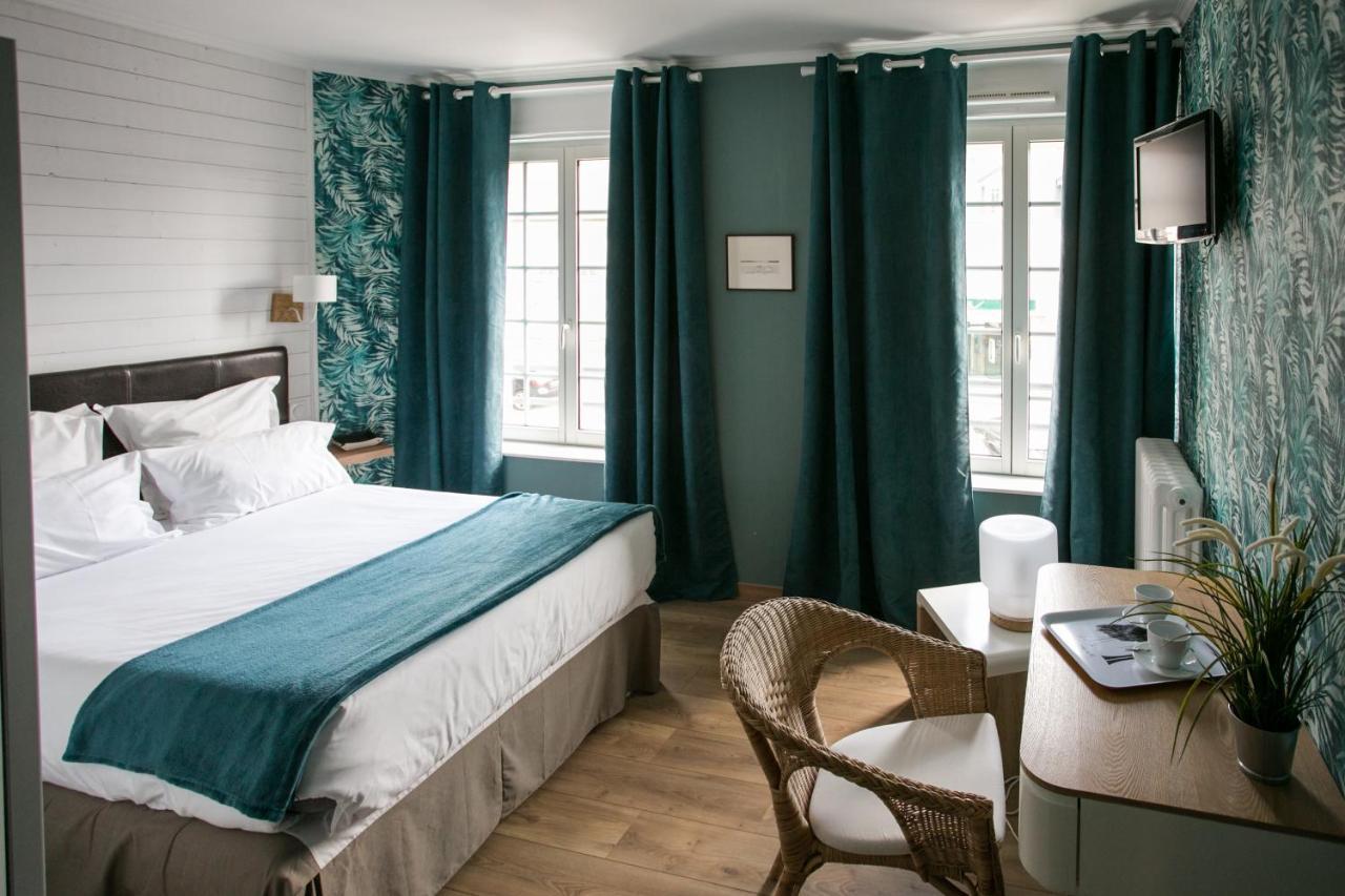 Le Cotentin Appart'Hotels & Restaurant Le Cot' Portbail Εξωτερικό φωτογραφία