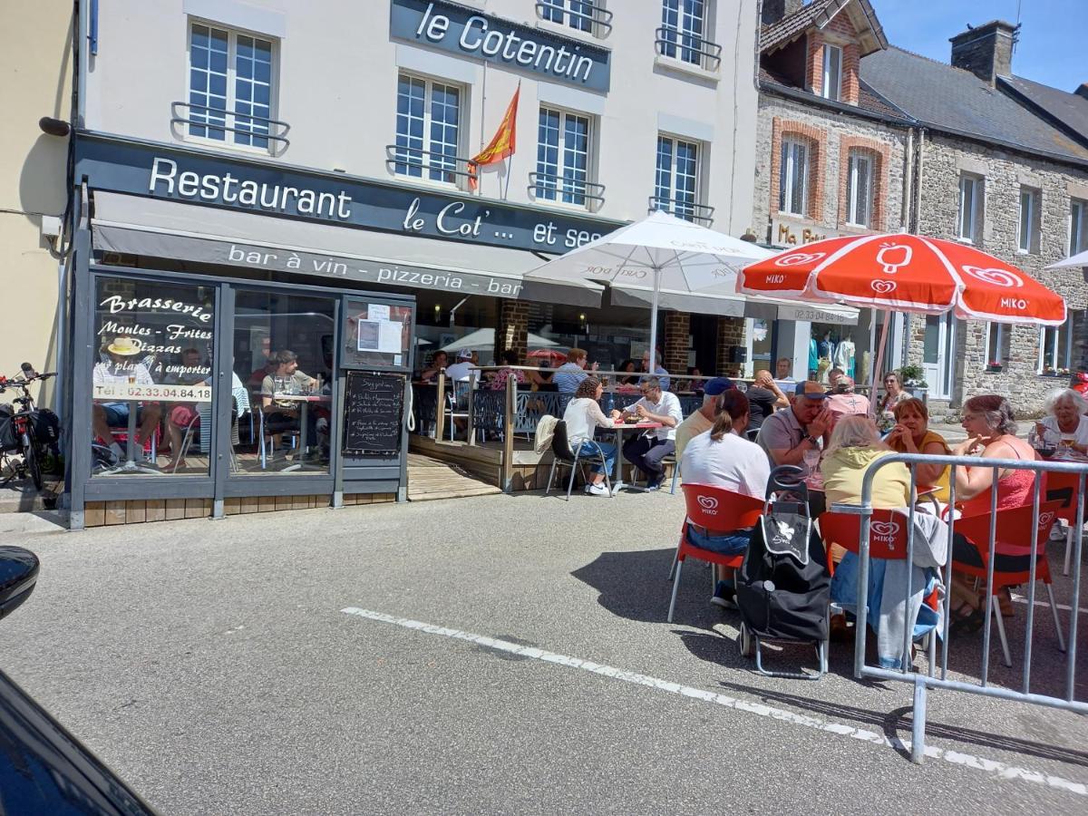 Le Cotentin Appart'Hotels & Restaurant Le Cot' Portbail Εξωτερικό φωτογραφία