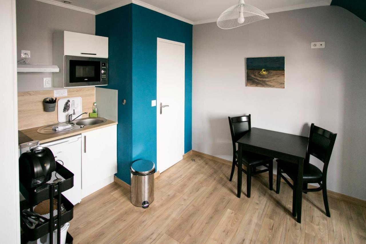 Le Cotentin Appart'Hotels & Restaurant Le Cot' Portbail Εξωτερικό φωτογραφία