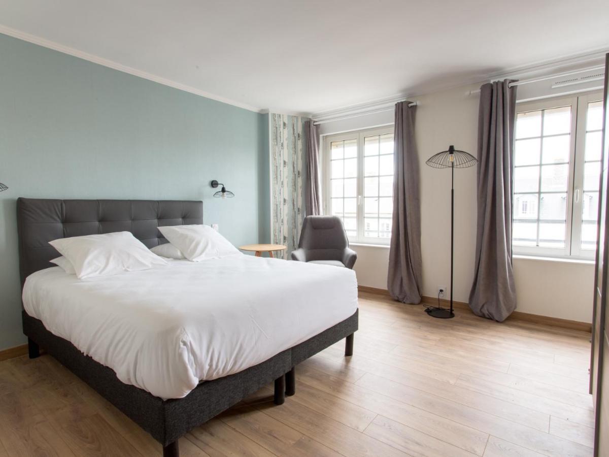 Le Cotentin Appart'Hotels & Restaurant Le Cot' Portbail Εξωτερικό φωτογραφία